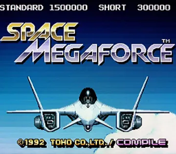 Space Megaforce (USA) screen shot title